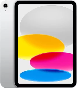 productfoto van de Apple iPad A16 2025 in het zilver