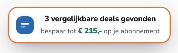 dualband voordeelcheck penning op actieve website